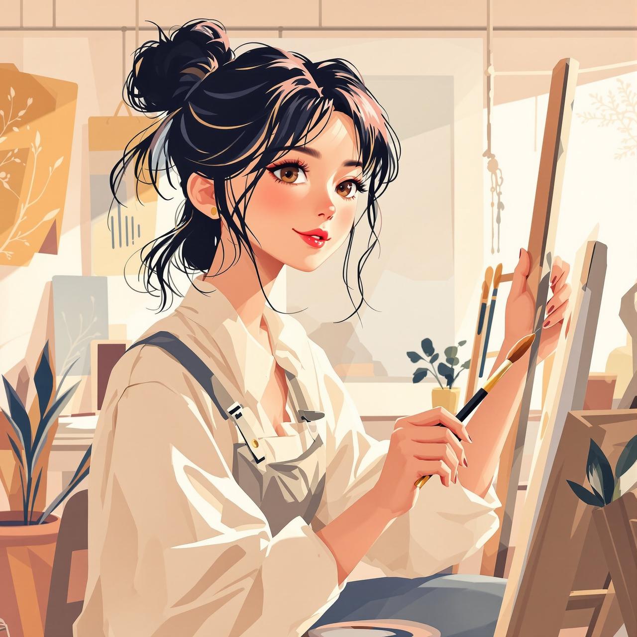 jm漫画主创团队 - 张雪婷 - 联合创始人 & 美术总监 jm漫画主创团队 - 张雪婷